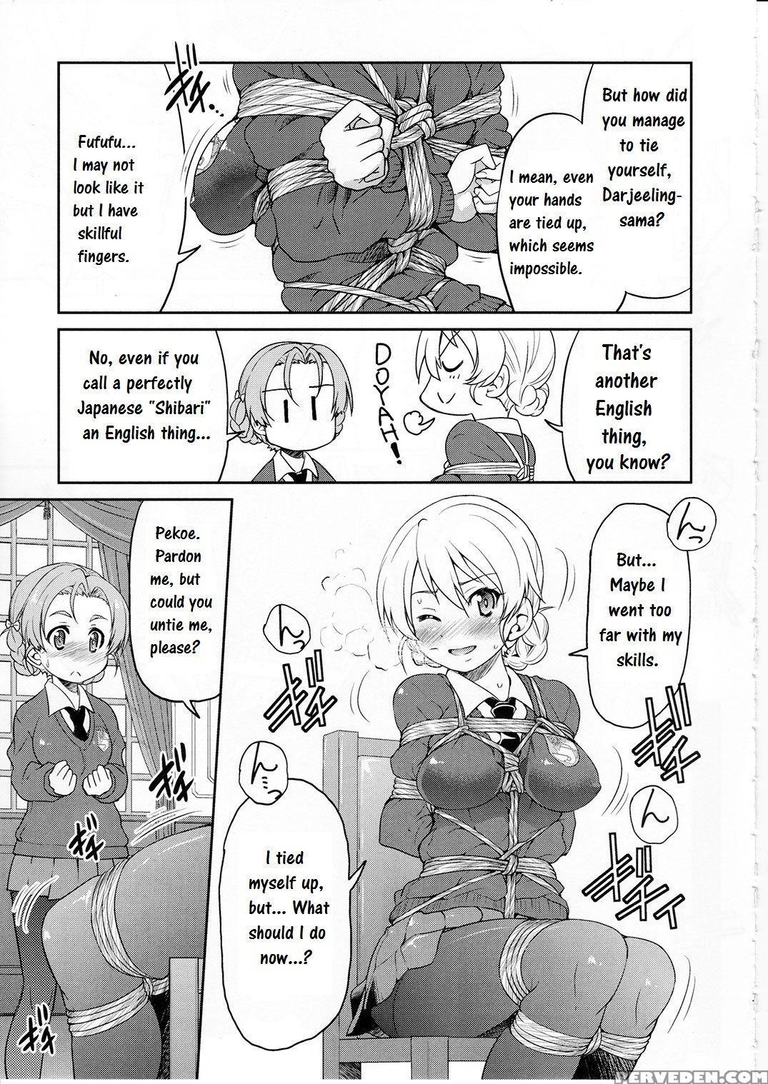 (c91) [ponyfarm (inoue Yoshihisa)] Darjeeling-sama Ichiban Shibari (girls Und Panzer) [english] Chapter 1000 Page 6